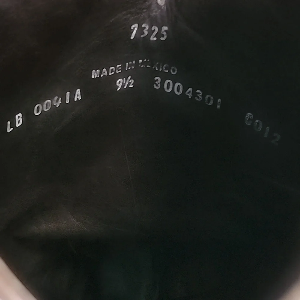 Lane Spring Flower Western Boots Size 9.5M - Picture 11 of 12